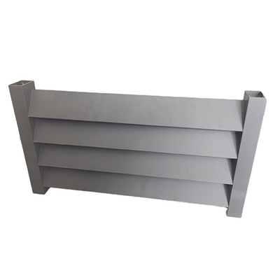 Anpassungsgröße Pulver beschichtet Aluminiumlegierung Profile Zaun SX109 Temper T3-T8 Anpassung
