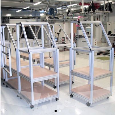 Montagelinie Aluminiumprofil Arbeitstisch Industrieextrusion Aluminiumprofil verwendet