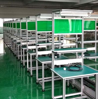 Montagelinie Aluminiumprofil Arbeitstisch Industrieextrusion Aluminiumprofil verwendet