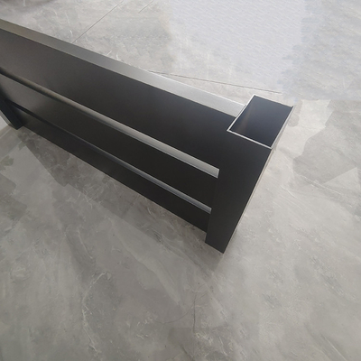 Anpassungsgröße Pulver beschichtet Aluminiumlegierung Profile Zaun SX109 Temper T3-T8 Anpassung