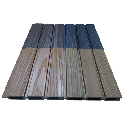Außen Garten Privatsphäre Aluminium und WPC Panel Zaun Wand Tür Tor mit 0,30mm Dicke