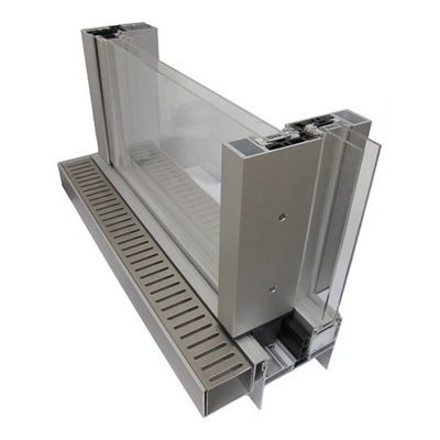 Shengxin Innenhof Profil Schiebeprofil Aluminium Profil für Schrank Schiebetür Profil