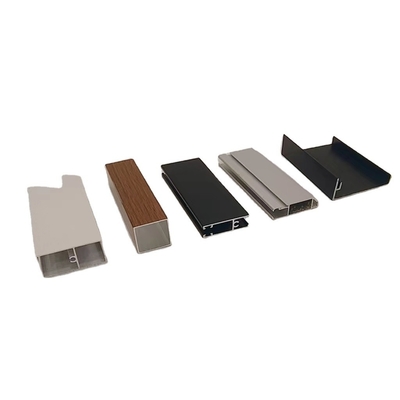 Rustikales Design-Stil Aluminiumprofil Bürodamm mit Aluminiumlegierung und Glas