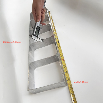 Robuste Aluminium-Extrusionsprofile für Lkw und Busse Körperlänge 5,8-6,0 M Toleranz ± 1%