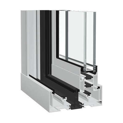 Aluminiumfensterprofile 6063 T5 Extrusion mit individueller Größe von Anhui Shengxin
