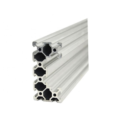 T-Schlitze Extrudiertes Aluminiumprofil Lineare Führungsschiene mit individueller Farbquadratform