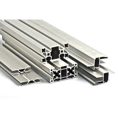 6063 6061 Aluminiumlegierung T-Schlitten-Extrusionsprofile für kundenspezifische industrielle Anwendungen