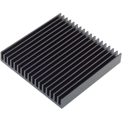 T5 T6 Temper Heatsink Aluminium Extrusion für die CNC-Fräsen von Industriealuminiumprofilen