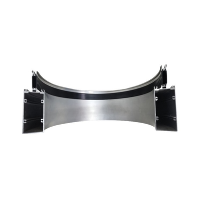 angepasste Aluminiumprofile aus Biegen mit T5-Temperatur und Anpassungsoptionen