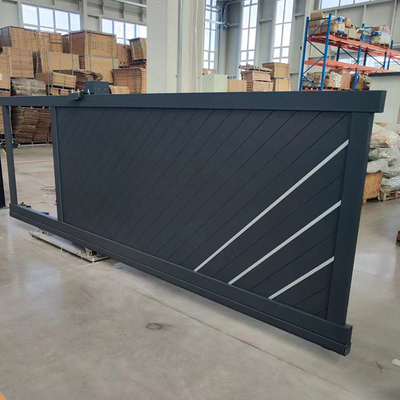 Custom Aluminiumrahmen für Tor und Jalousien entsprechen GB-Standarddicke 0,8 mm-2,0 mm