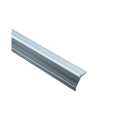 Silberne Plakate, die auf dem Boden stehen, Bildschirmbelände, Aluminium-Profile für Geschäfte
