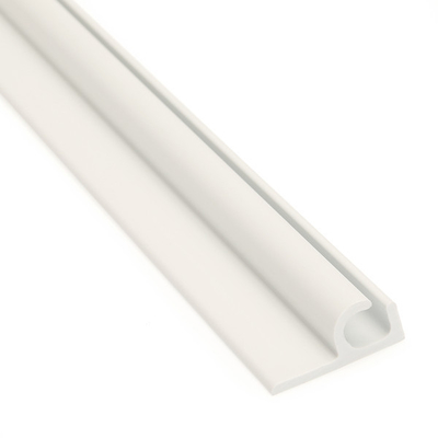 Stanzbohrung, Präzisionsschneiden, Aluminiumextrusion für die Zwiebelbahn in Silber