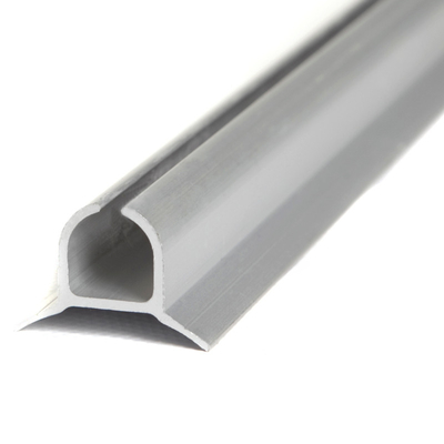 Stanzbohrung, Präzisionsschneiden, Aluminiumextrusion für die Zwiebelbahn in Silber