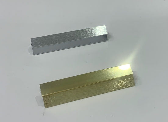 Aluminiumprofil Fliesen Trim Rand für Keramikfliesen Grade 6000 Serie Länge 5,8-6,0M