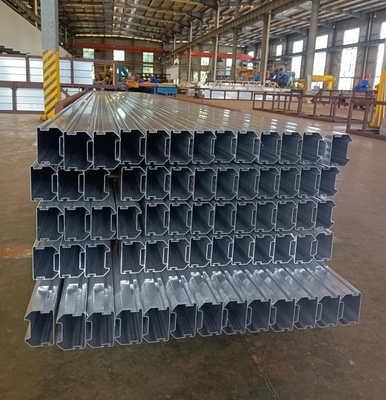6063 Aluminiumlegierung V-Schlitze Aluminium-Eckprofil für eine langlebige und robuste Struktur