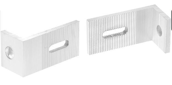 6005 L-Füße Solarmontagehalter mit Toleranz von ± 1% Shengxin Aluminiumlegierung