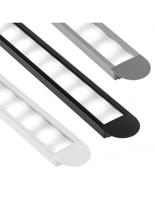 Aluminium-Extrusions-LED-Profil für dekorative Beleuchtung Silber Toleranz ± 1% Shengxin