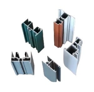 6000 Struktural-Aluminium-Extrusionsrahmen Profil Pulverbeschichtung mit individueller Farbe