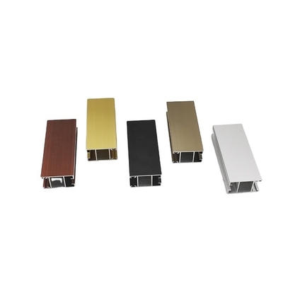 6000 Struktural-Aluminium-Extrusionsrahmen Profil Pulverbeschichtung mit individueller Farbe
