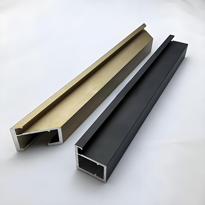 Aluminiumprofil für Möbel oder Küchenschränke anodiert und GB5237-2008 Standard