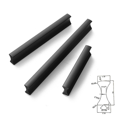 Aluminiumprofil für Möbel oder Küchenschränke anodiert und GB5237-2008 Standard