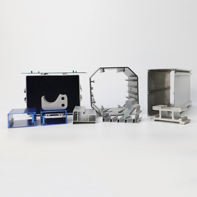 6063 T-Schlitten-Aluminium-Extrusionsprofile mit individueller Farbe und Aluminiumlegierung