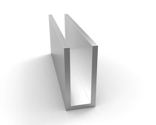 Aluminiumkanalprofil SHENGXIN Doppel-U-förmiges Aluminiumprofil mit ±1% Toleranz
