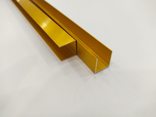 Aluminiumkanalprofil SHENGXIN Doppel-U-förmiges Aluminiumprofil mit ±1% Toleranz