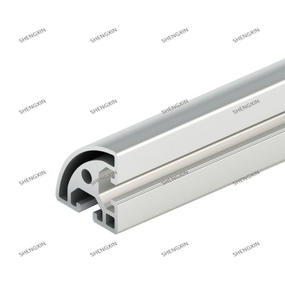 angepasste Silberanodisierte Aluminiumprofile mit Energiespar- und Biege-Service