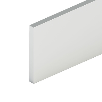 ± 1% Toleranz Silber-anodierte flache Aluminiumprofile für Wohnanwendungen