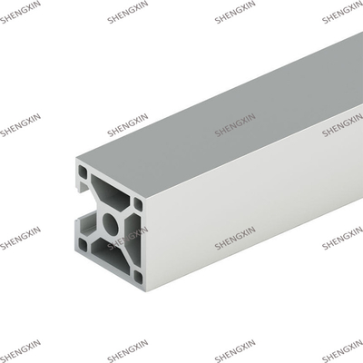 Profil aus Aluminiumlegierung 6063-T5 Profil Silber anodiert 4040 4080 V Schlitz Extrusionsprofile