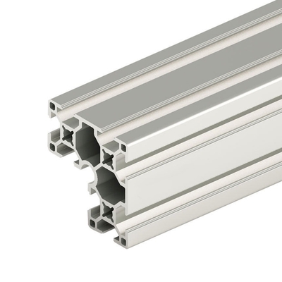 Profil aus Aluminiumlegierung 6063-T5 Profil Silber anodiert 4040 4080 V Schlitz Extrusionsprofile