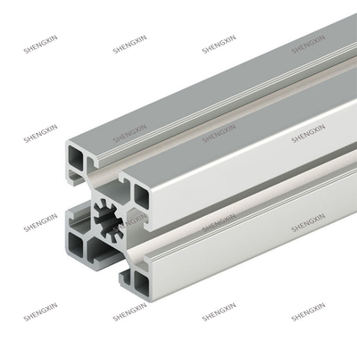 T-Schlitten Aluminiumprofile 4040 4020 4080 Silberanodisierung für Präzisionsanwendungen
