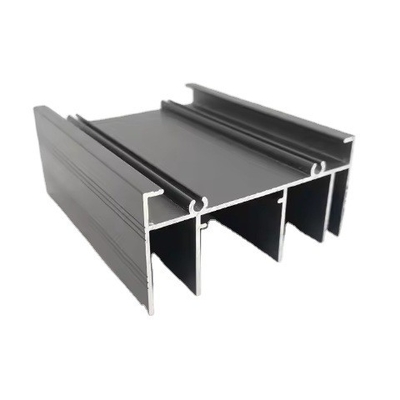 Aluminiumprofile für extrudierte Längen mit Bearbeitung in Blanco und Negro Farbe