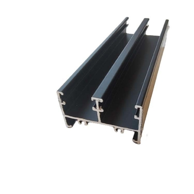 Aluminiumprofile für extrudierte Längen mit Bearbeitung in Blanco und Negro Farbe