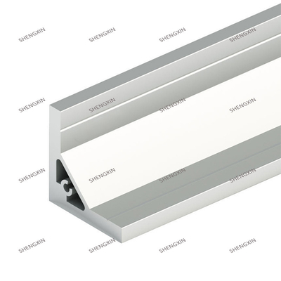 angepasste 6063 Silber-Anodisierte Aluminiumprofile der Serie 6000