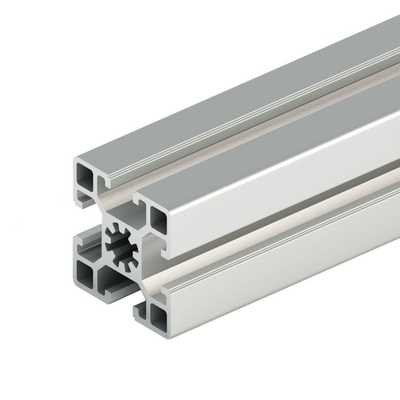 ±1% Toleranz Silber-Anodierte Aluminium-Extrusionsrohrprofile für Energiestrukturen