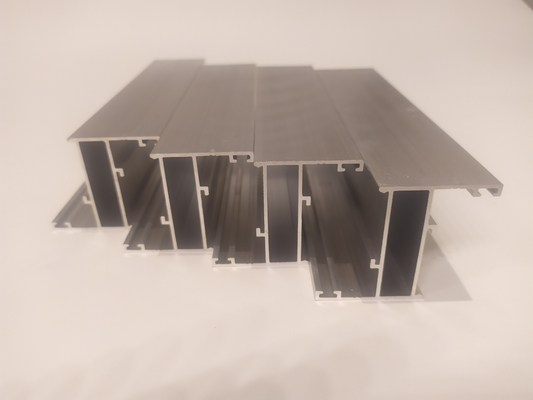 OEM-Aluminium-Extrusionsprofile in kundenspezifischen Farben für die Anodisierung von Türen und Fenstern