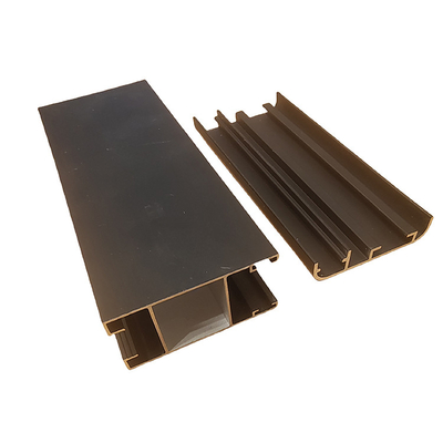 Temperatur T3-T8 Matte Glanz Pulverbeschichtung Aluminium Schiebegehäuse Fenster und Türen Aluminium