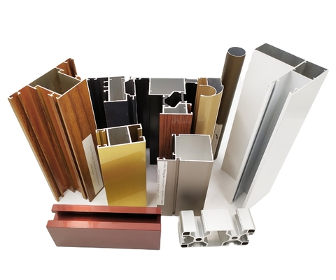 6063 Aluminiumlegierung Shengxin Champagner Bronze Anodisiertes Türfensterprofil für den Markt
