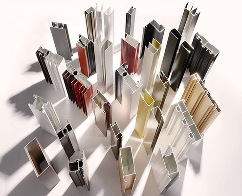 6063 Aluminiumlegierung Shengxin Champagner Bronze Anodisiertes Türfensterprofil für den Markt