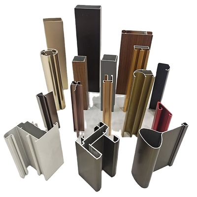 6063 Aluminiumlegierung Shengxin Champagner Bronze Anodisiertes Türfensterprofil für den Markt