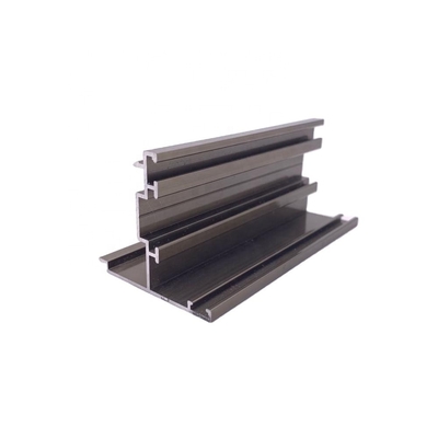 Modernes Design angepasste Farbe Anodisierte AL-Profile 6063 Fenster Aluminiumprofil