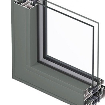 Schiebefensterrahmen Aluminium Extrudiertes Profil in der Mühlveredelung auf Wunsch des Kunden