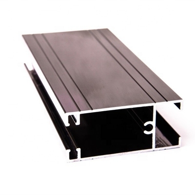 Custom 6063 Aluminiumlegierung Louver Küchenschrank Trennwand Schrank Extrudierte Profile