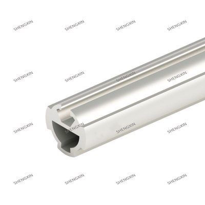 Temperatur T3-T8 Kundenausdruck Silber Anodisierung Industrie Aluminium Profil