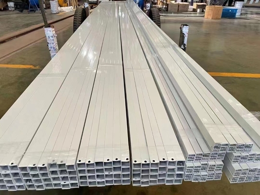 Extrudierte Aluminiumprofilröhrchen für den Regal