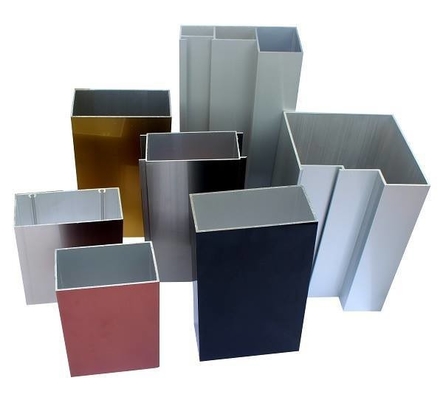 angepasstes Farbprofil aus Aluminium für Möbelschränke Tür und Fenster im GB-Standard