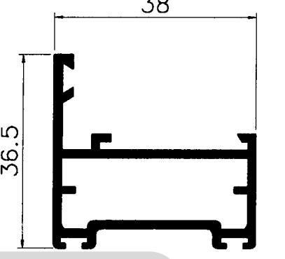 Kolumbien-Serie 7038 5020 3831 744 8025 Shengxin 6063 T5 Aluminium-Extrusionsprofile für Türen
