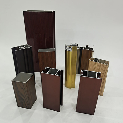 Aluminiumprofil für Tür und Fenster Chile-Serie aus Custom Aluminium Extrusionsprofil